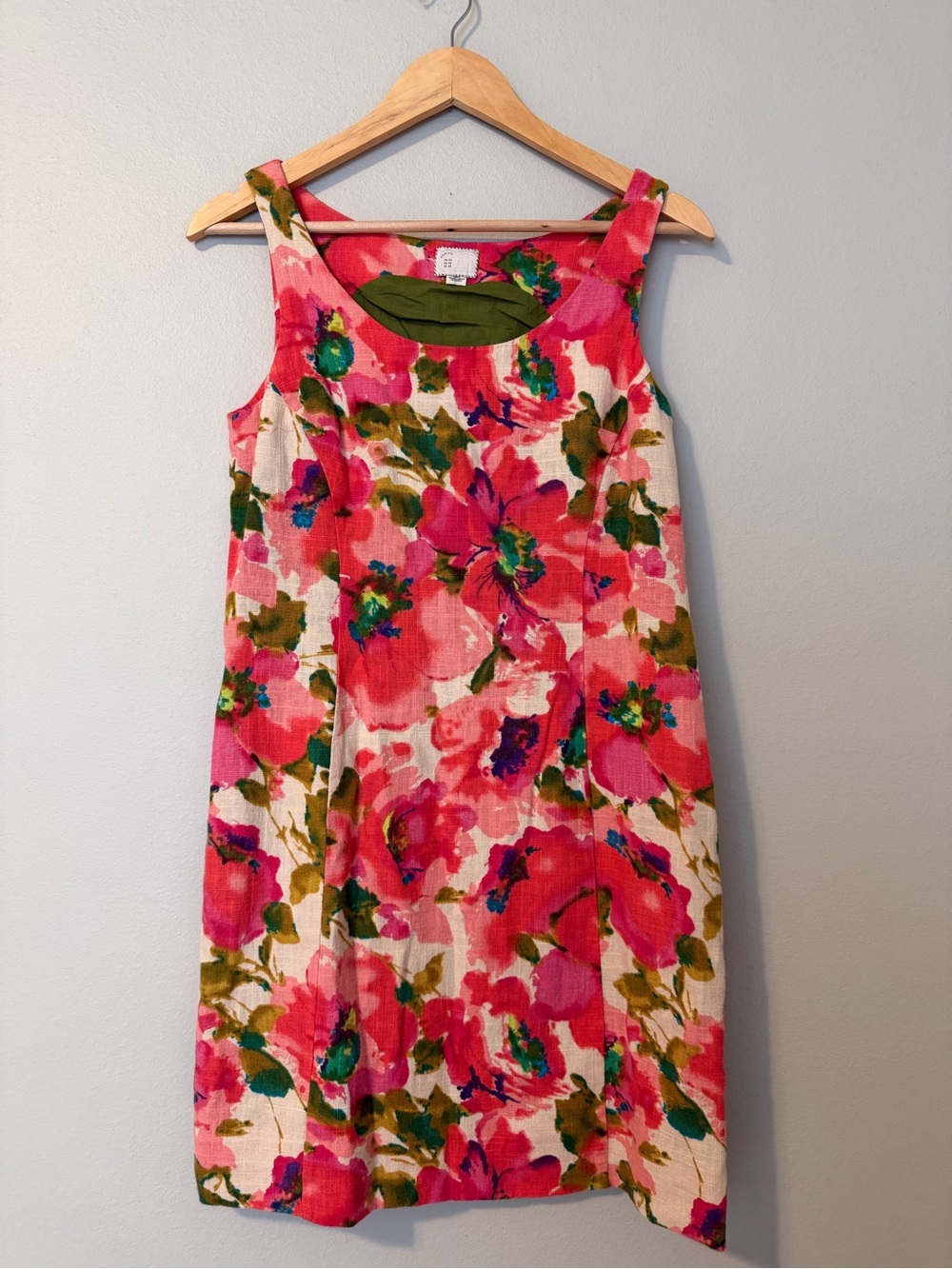 Anthropologie Postmark Blushing Olena Floral Dress